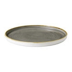 Assiettes avec rebord Churchill Stonecast Peppercorn Grey 260mm (Lot de 6) — FC163