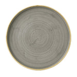 Assiettes avec rebord Churchill Stonecast Peppercorn Grey 260mm (Lot de 6) — FC163
