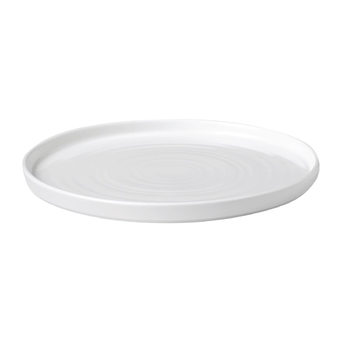 Assiettes avec rebord Churchill Chefs blanches 260mm (lot de 6) — FC165