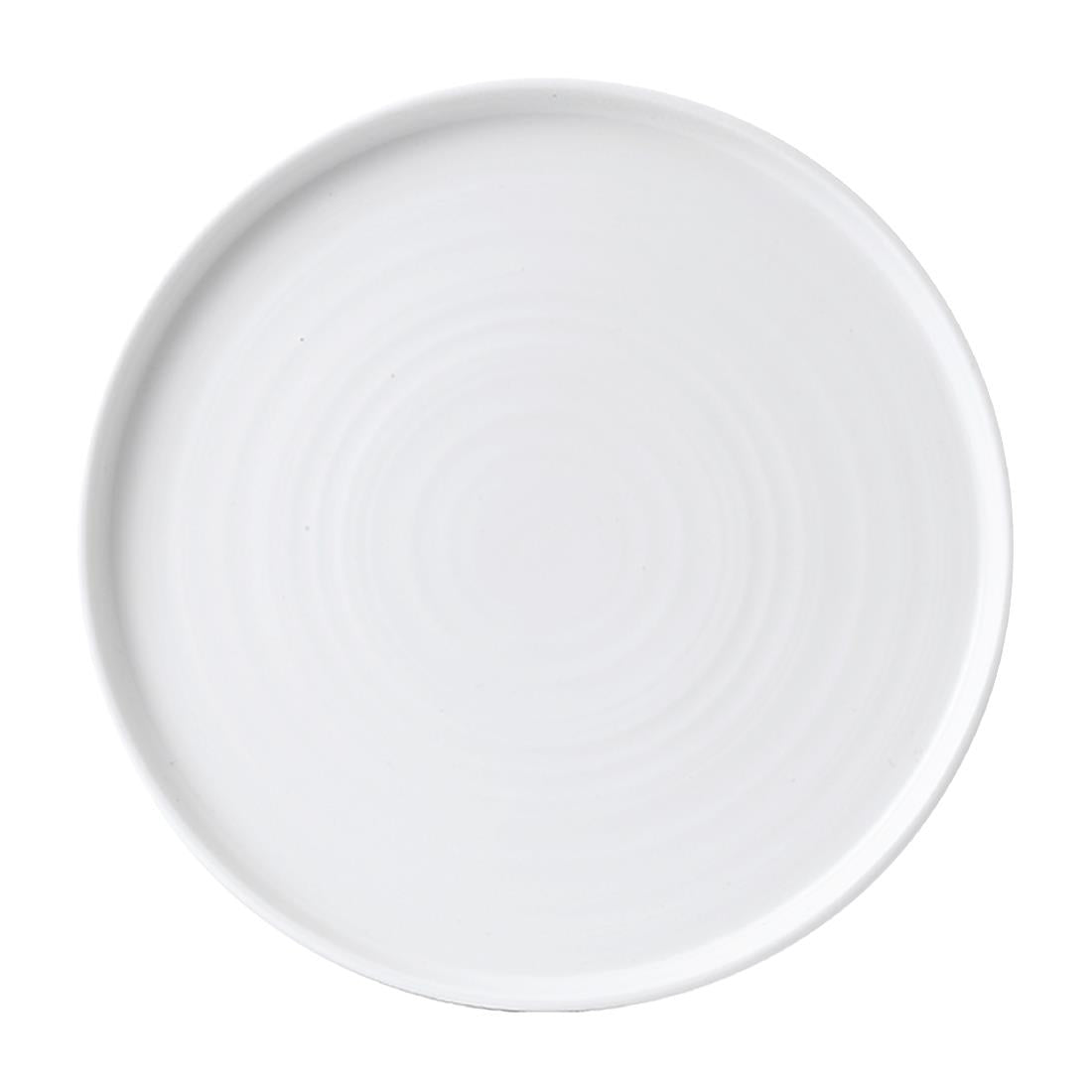 Assiettes avec rebord Churchill Chefs blanches 260mm (lot de 6) — FC165