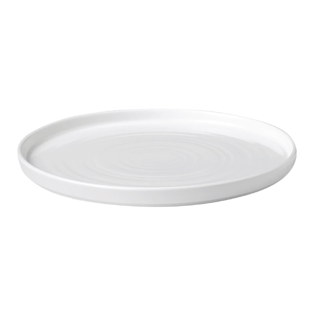 Assiettes avec rebord Churchill Chefs blanches 210mm (lot de 6) — FC166
