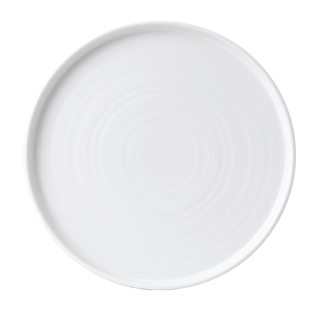 Assiettes avec rebord Churchill Chefs blanches 210mm (lot de 6) — FC166