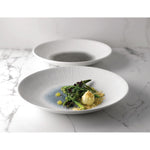 Assiettes creuses Churchill Bamboo centre quartz noir 281mm (lot de 12) — FC190