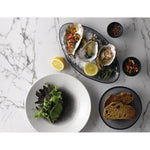 Assiettes creuses Churchill Bamboo centre quartz noir 281mm (lot de 12) — FC190