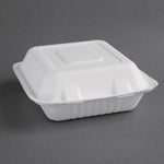 Boîtes avec couvercle à charnière Recyclables en bagasse Fiesta Recyclable 223mm (lot de 200) — FC525