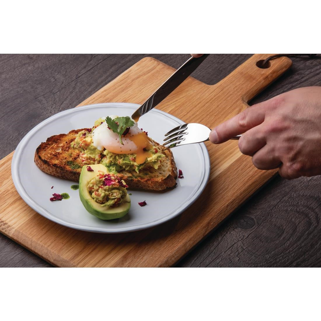 Assiettes coupes Raw Olympia 220(Ø)mm (lot de 6) — FC597