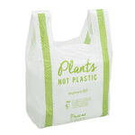 Sacs bretelles compostables en PLA Vegware taille moyenne (lot de 500) — FC892