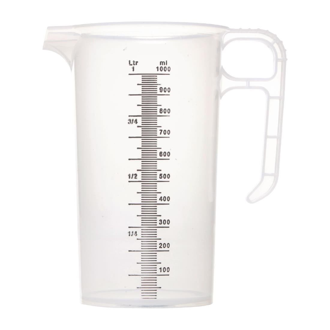 Pichet mesureur en polypropylène 1L — FD326