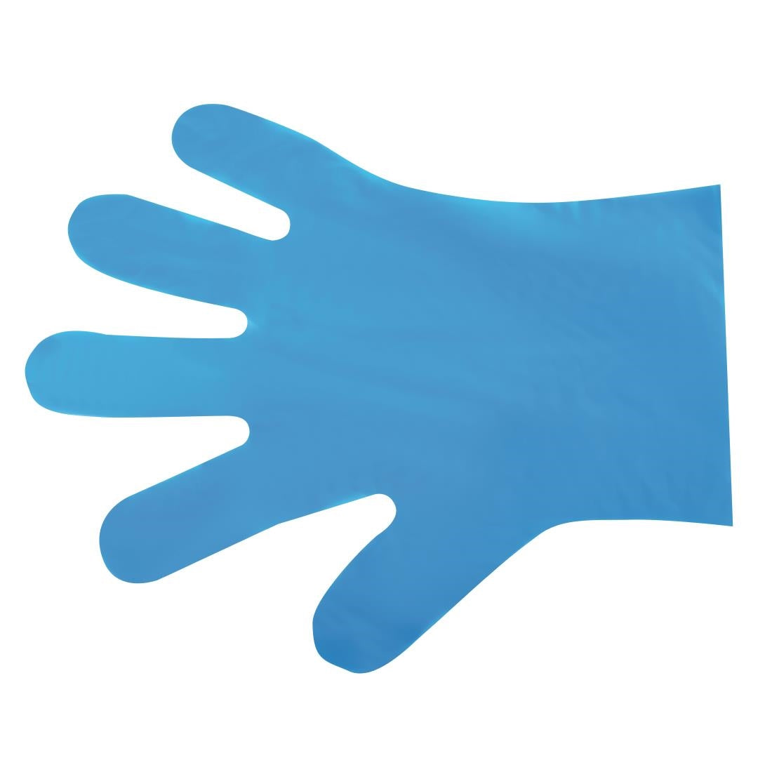 Gants de préparation alimentaire compostables Vegware bleus taille M (lot de 2400) — FD389