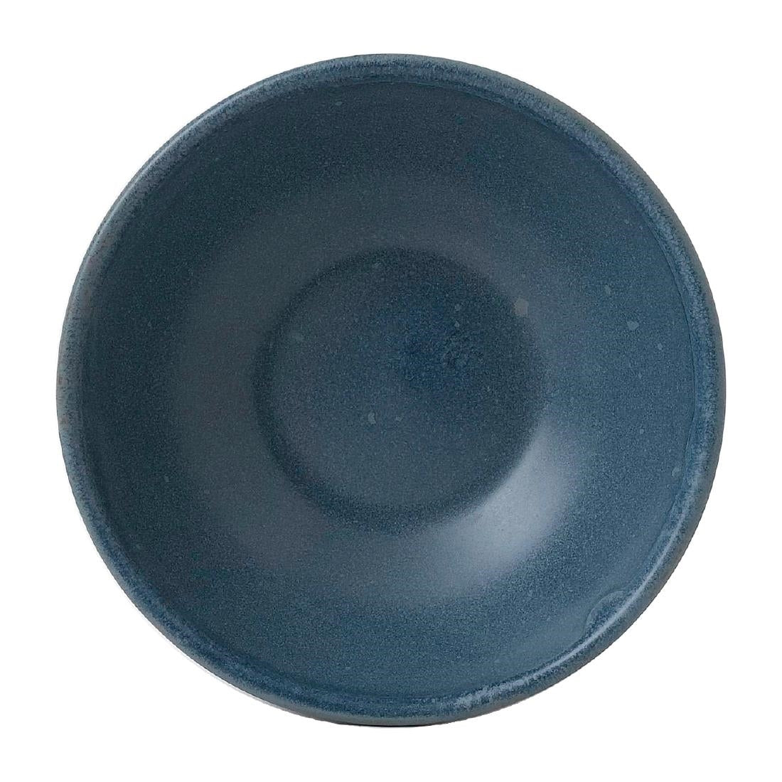 Bols à soupe peu profonds Churchill Super Vitrified Nourish Oslo Blue 200ml (lot de 12) — FD823