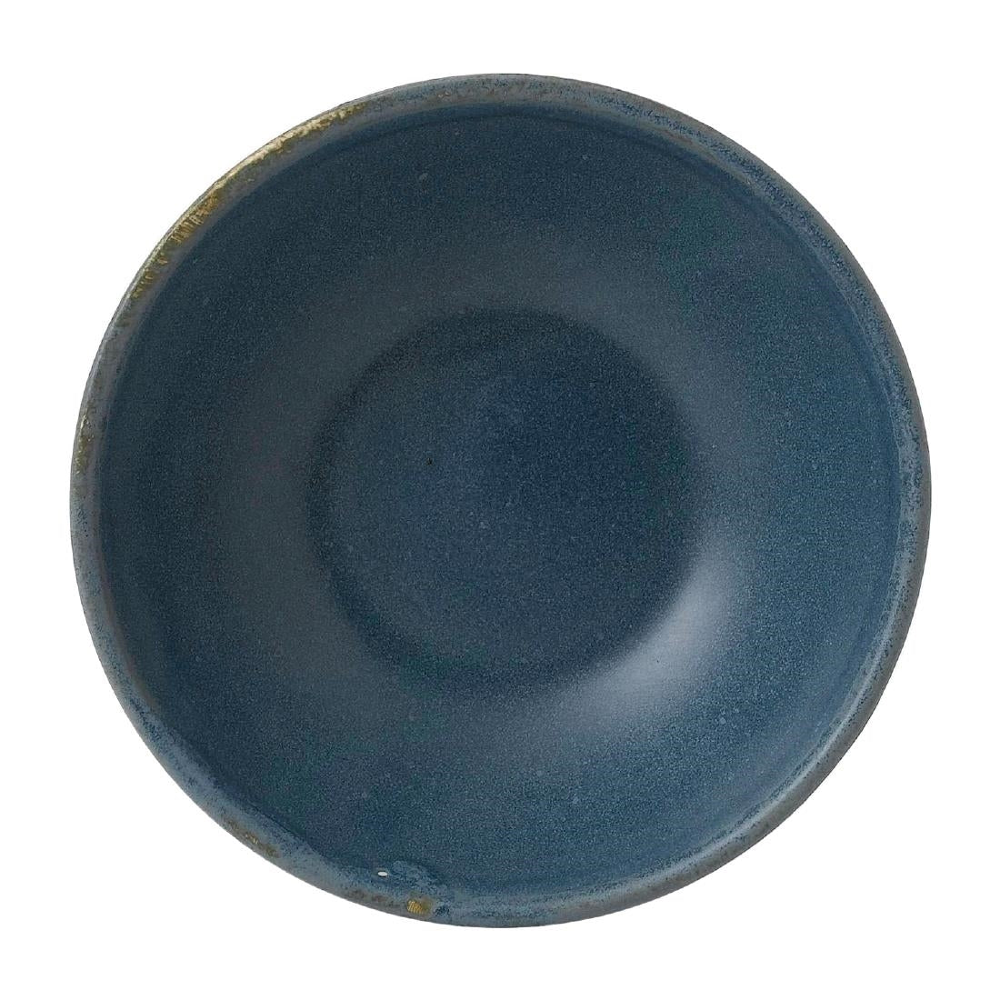 Bols à soupe peu profonds Churchill Super Vitrified Nourish Oslo Blue 260ml (lot de 12) — FD824