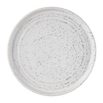 Assiettes Plates Rondes Olympia Cavolo Blanc Moucheté 180mm (lot de 6) — FD902