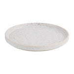 Assiettes Plates Rondes Olympia Cavolo Blanc Moucheté 180mm (lot de 6) — FD902