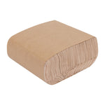 Serviettes kraft recyclées pliées Fiesta Recyclable 320x300mm (lot de 6000) — FE211