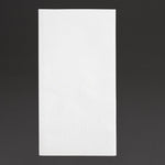 Serviettes snacking 2 plis pliage 1/8 Fiesta Recyclable 330mm blanches (lot de 2000) — FE227