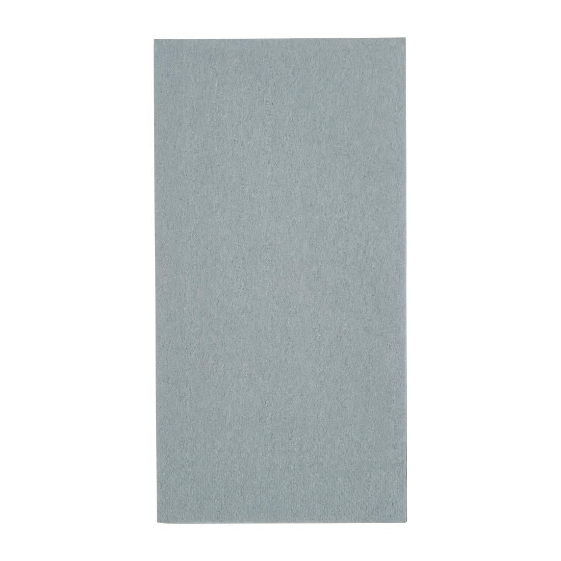 Serviettes dîner 2 plis format 1/8 Fiesta Recyclable 400mm grises (lot de 2000) — FE247
