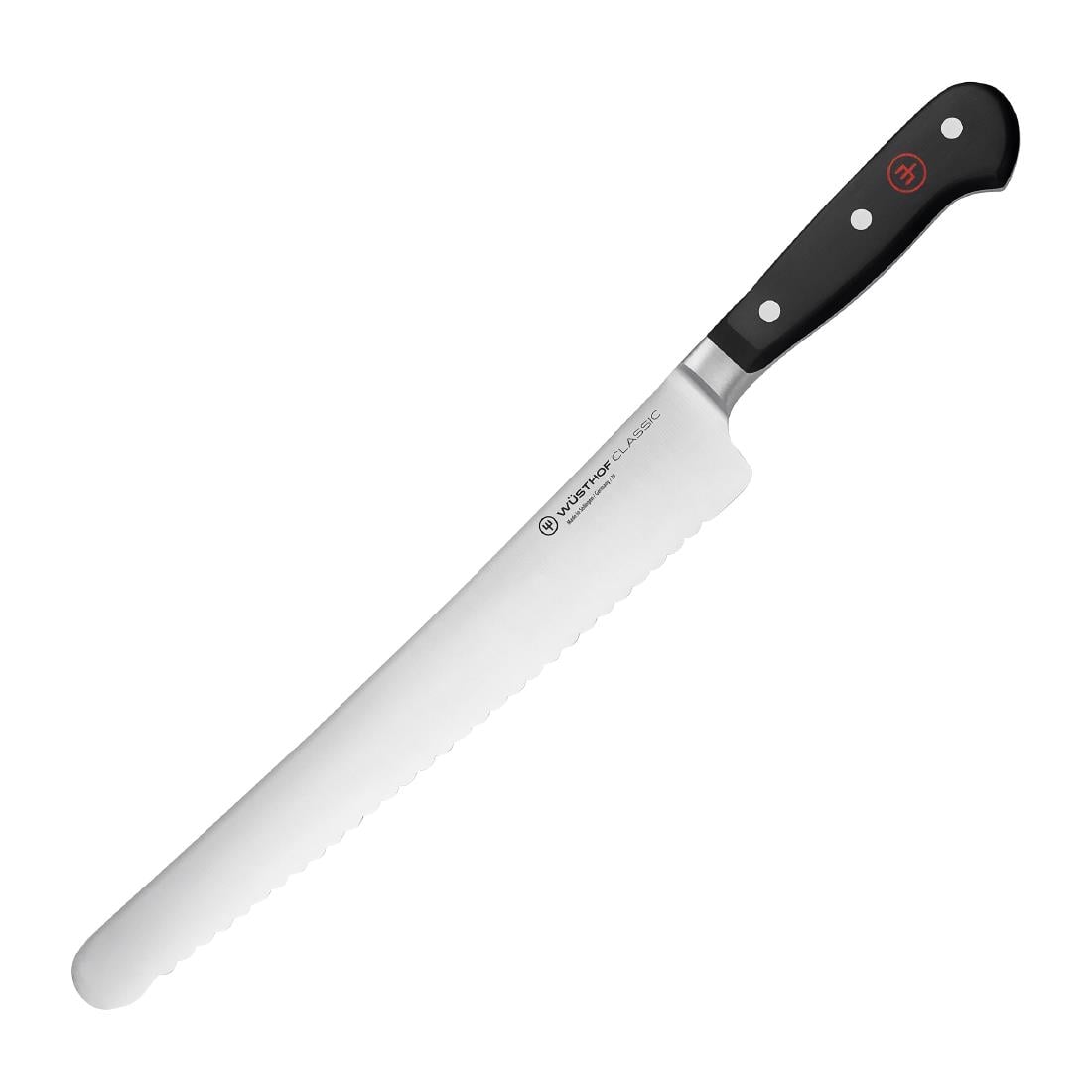 Couteau à trancher Wüsthof Classic lame alveolée 260mm — FE452