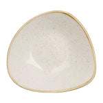 Bols triangulaires Churchill Stonecast Barley White 152mm (lot de 12) — FF657