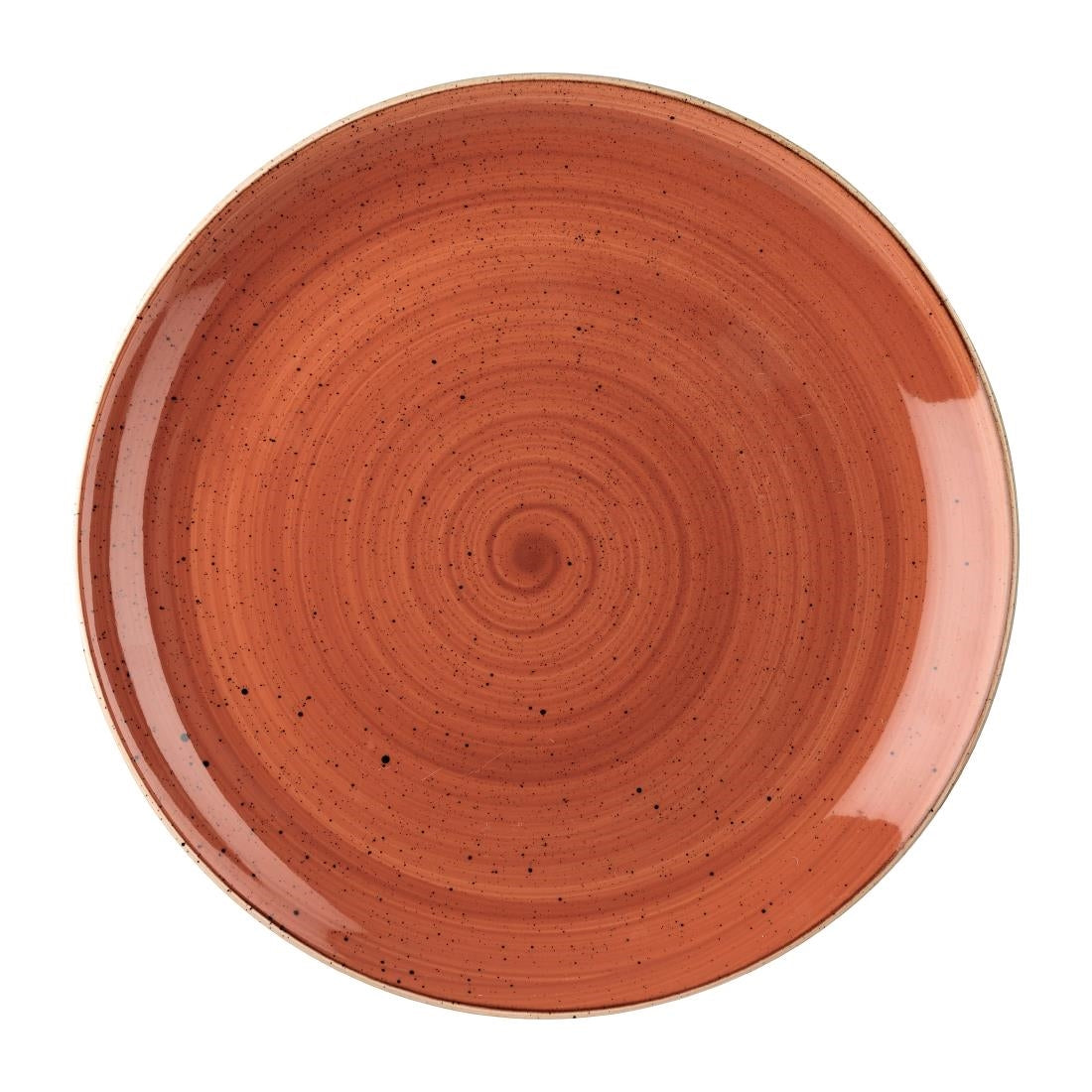 Assiettes avec rebord Churchill  Stonecast Spiced Orange Evolve 324mm (Lot de 6) — FF684