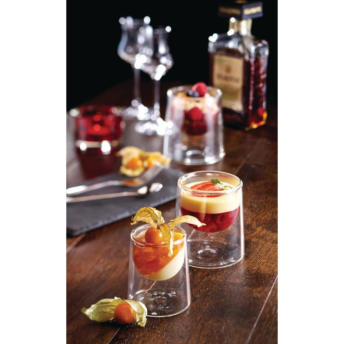 Mini pots à sauce double paroi Utopia 90ml (lot de 6) — FJ266
