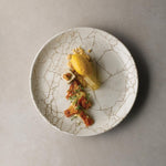 Assiettes rondes Studio Prints Kintsugi Agate Grey 217mm (Lot de 12) — FJ802