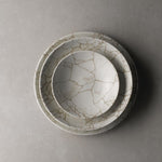 Assiettes rondes Studio Prints Kintsugi Agate Grey 288mm (Lot de 12) — FJ800