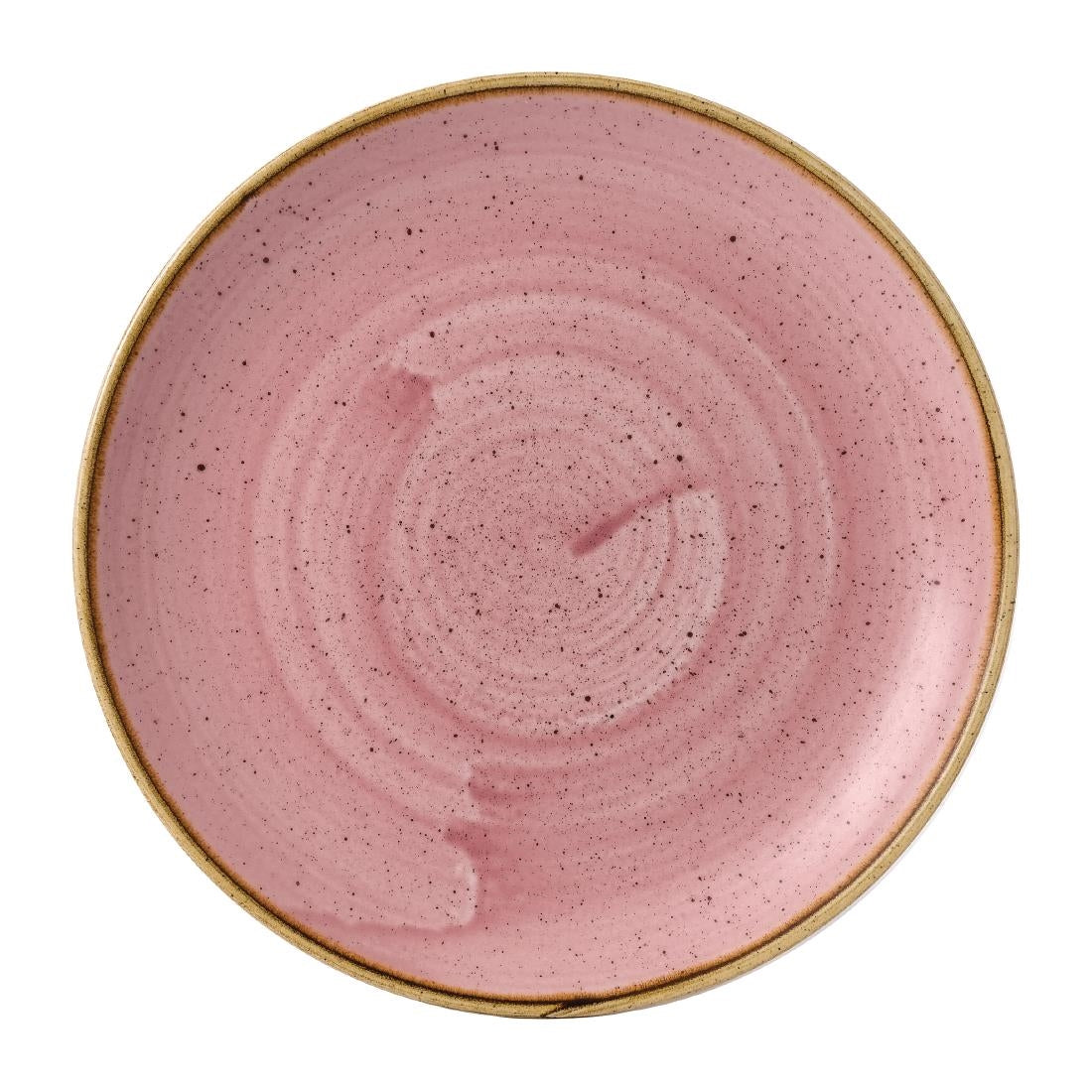 Assiettes rondes Petal Stonecast Pink 217mm (lot de 12) — FJ902