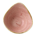 Bols triangulaires Churchill Stonecast Petal Pink 153mm (lot de 12) — FJ907