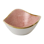 Bols triangulaires Churchill Stonecast Petal Pink 153mm (lot de 12) — FJ907