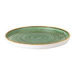 Assiettes avec rebord Churchill Stonecast Samphire Green 260mm (lot de 6) — FJ914