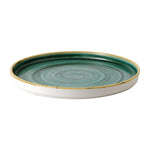 Assiettes avec rebord Churchill Stonecast Samphire Green 210mm (lot de 6) — FJ915