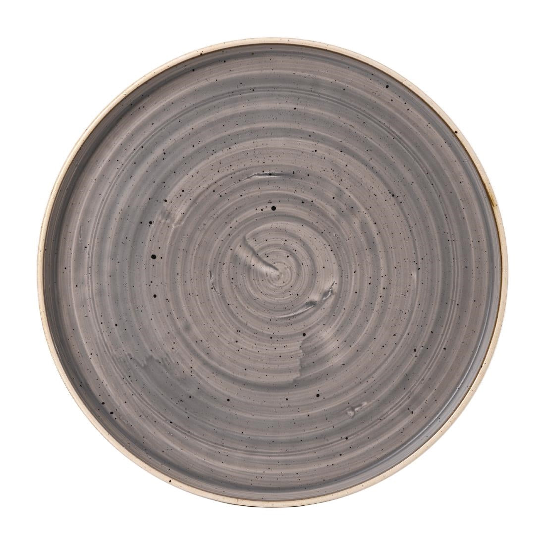 Assiettes avec rebord Churchill Stonecast Peppercorn Grey 157mm (lot de 6) — FJ919