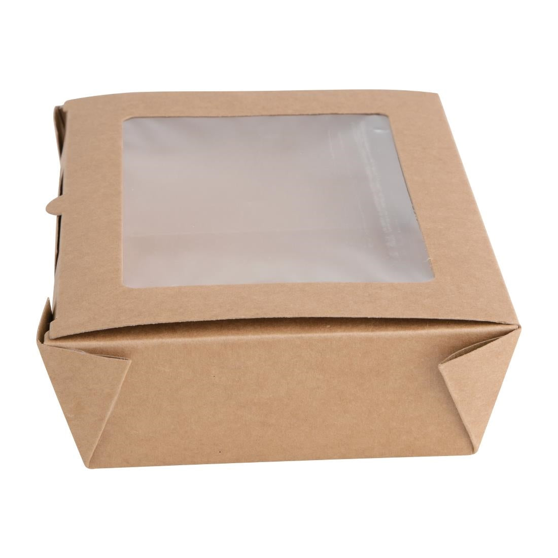 Boîtes salade avec fenêtre PET Fiesta Recyclable 1600ml (lot de 100) — FN899
