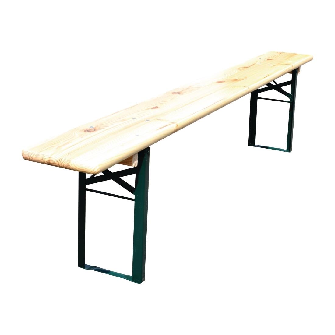 Banc pliant brasserie 220 x 25 cm — FN990