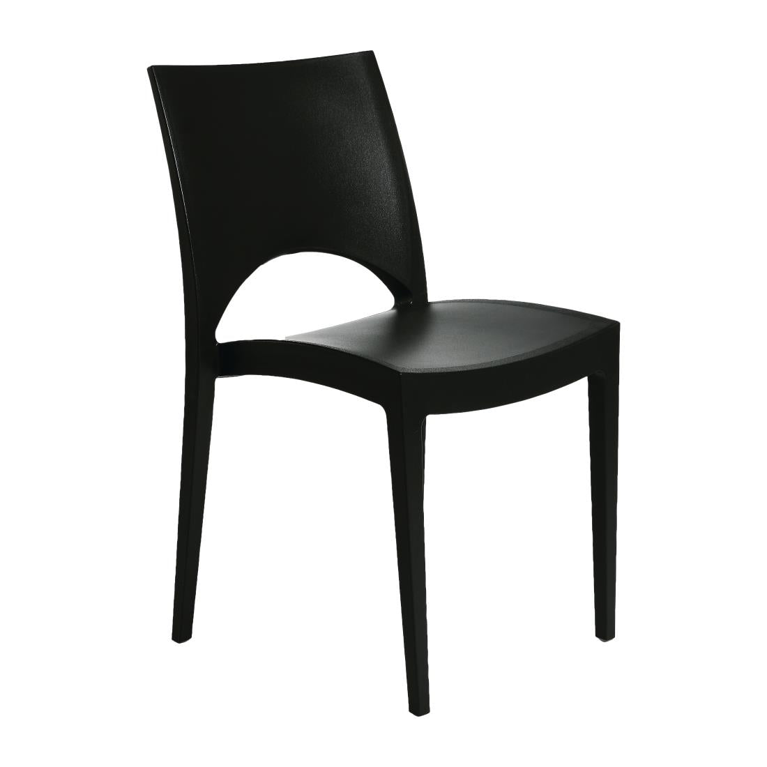 Chaise empilable d'extérieur / intérieur Sol anthracite — FN994