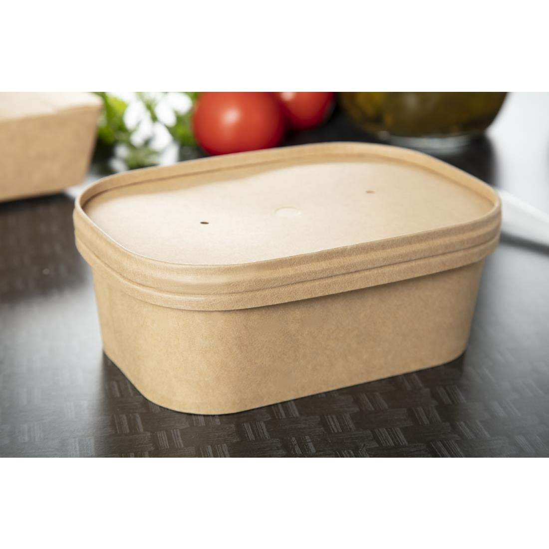 Barquettes alimentaires micro-ondables recyclables Colpac Stagione 750ml (lot de 300) — FP458
