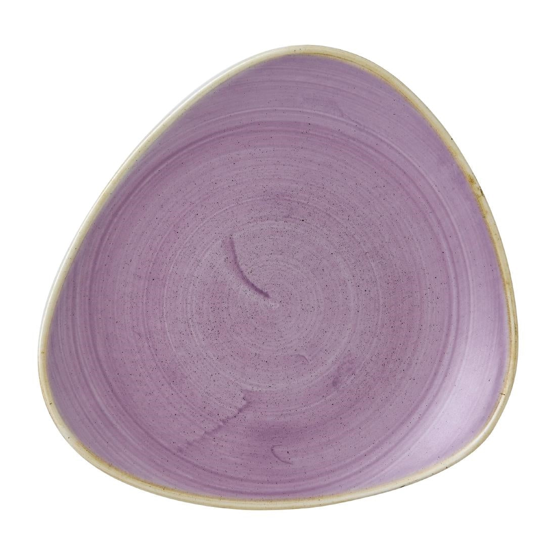 Assiettes triangulaires Churchill Stonecast Lavender Lotus 228mm (lot de 12) — FR025