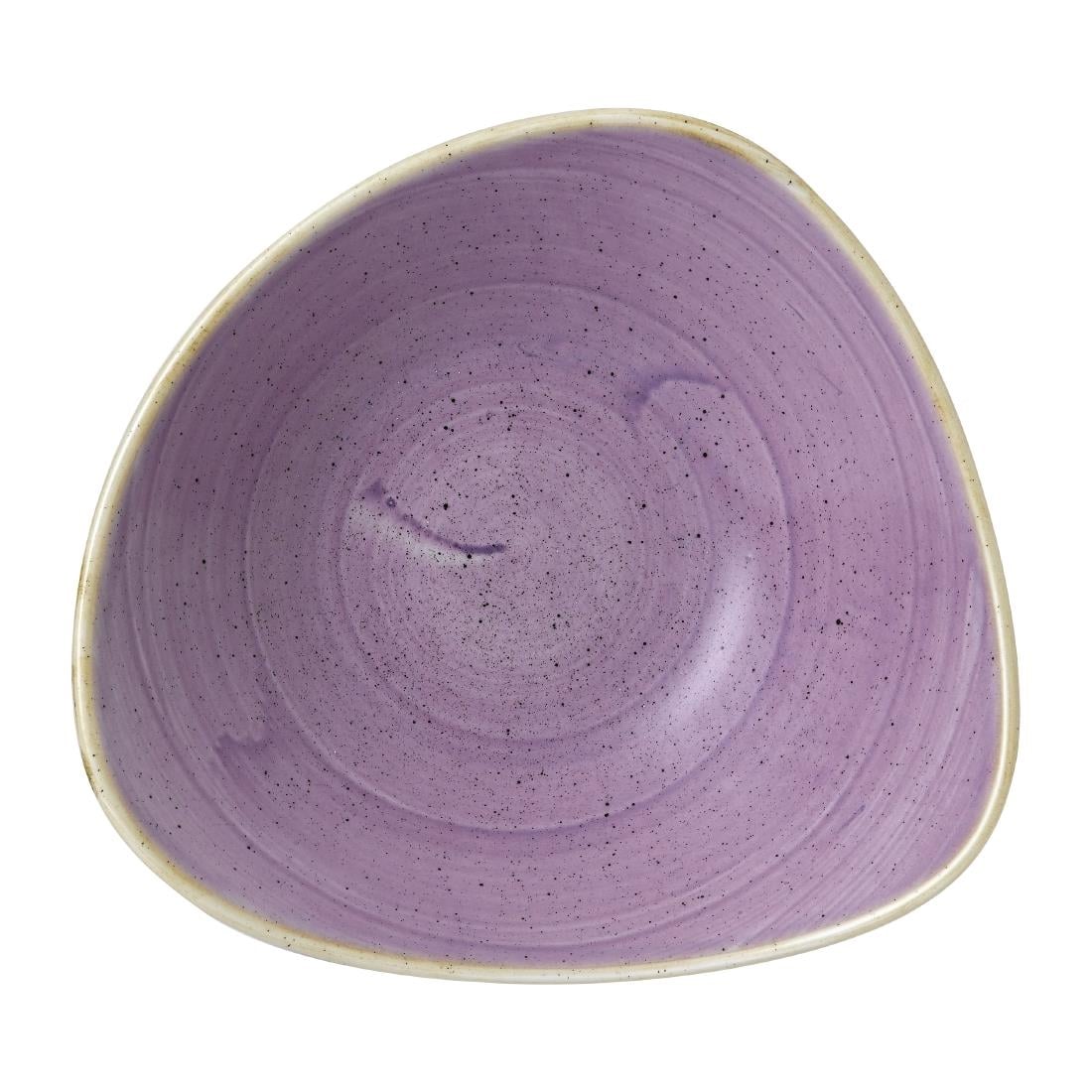 Bols triangulaires Churchill Stonecast Lavender Lotus 228mm (lot de 12) — FR026