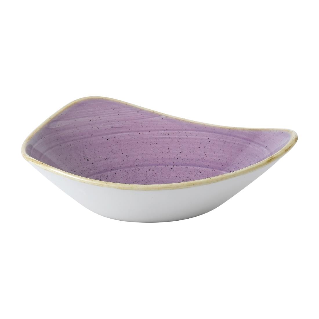 Bols triangulaires Churchill Stonecast Lavender Lotus 228mm (lot de 12) — FR026