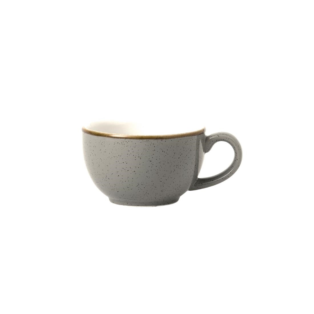 Tasses à cappuccino Churchill Stonecast Grey 170ml (lot de 12) — FR036