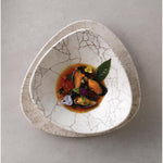 Bols triangulaires Churchill Studio Prints Kintsugi Agate Grey Lotus 177mm (lot de 12) — FR063