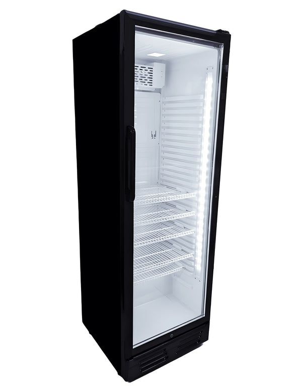 Gekoelde Drankenvitrine 380 L - Afsluitbare Glazen Deur