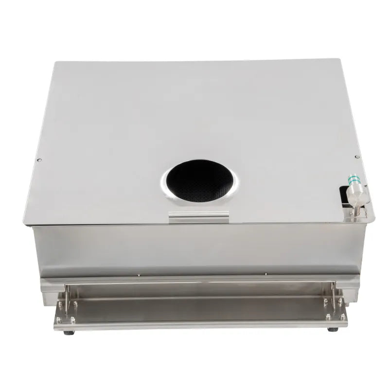 Friteuse électrique avec relevage automatique et filtration 4x12 litres 17+17kW