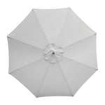 Parasol rond gris Bolero 3m — FS159