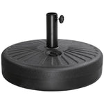 Pied de parasol à remplir noir Bolero 20L — FS231