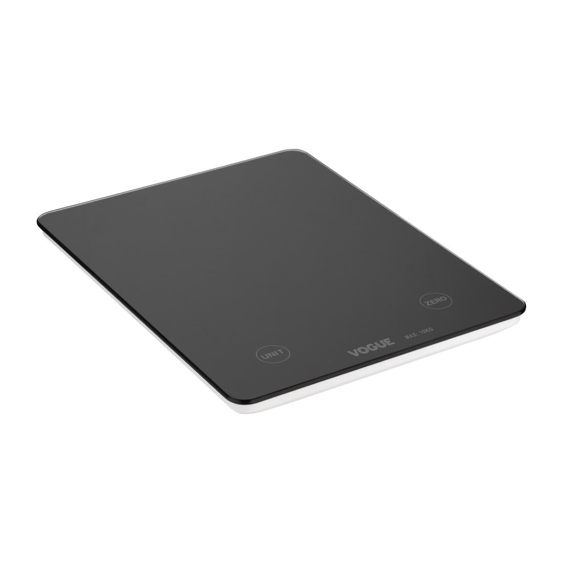Balance digitale rectangulaire Vogue noire 10kg — FS488