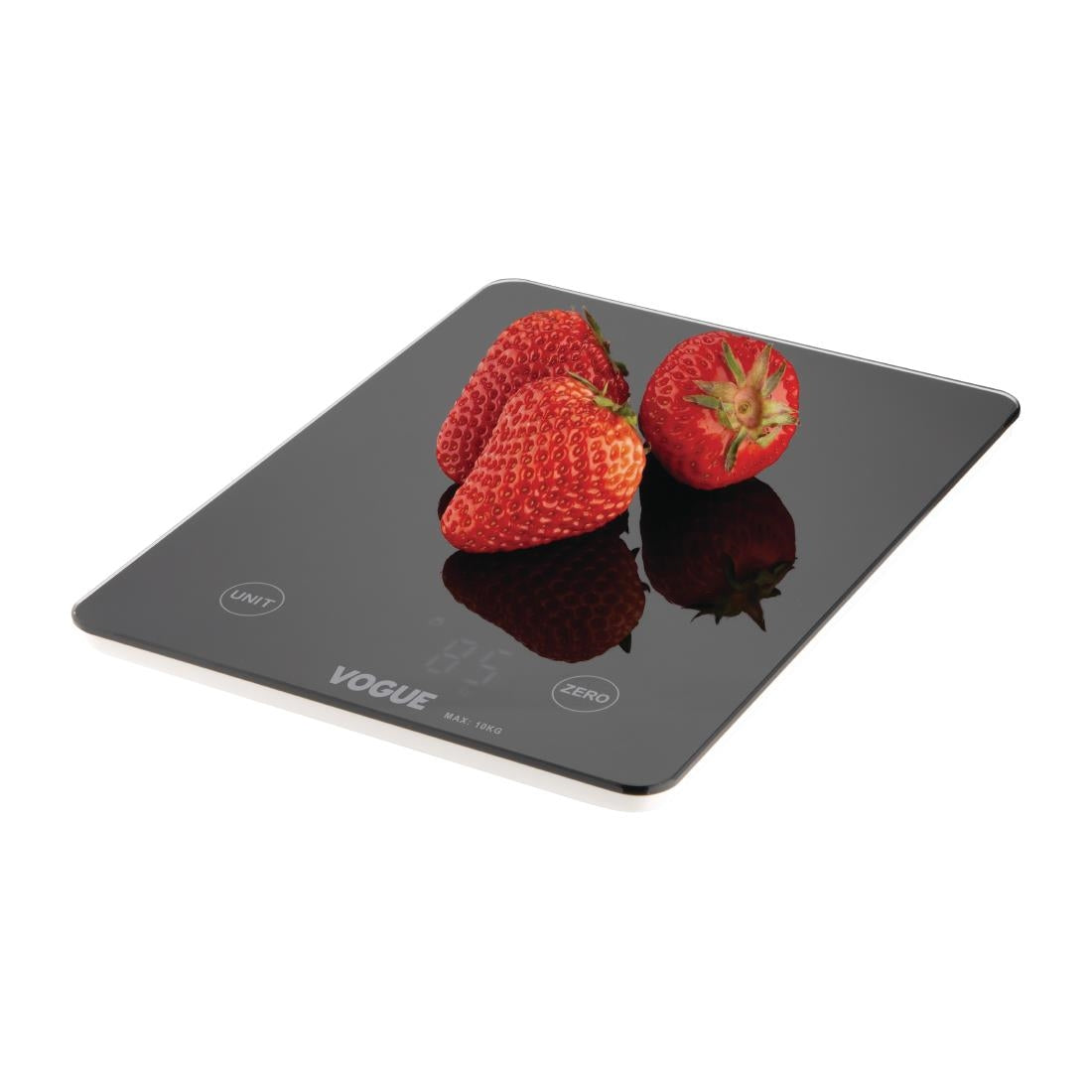 Balance digitale rectangulaire Vogue noire 10kg — FS488