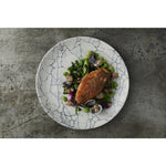 Assiettes rondes Churchill Studio Prints Kintsugi Pearl Evolve Grey 260mm (Lot de 12) — FS938