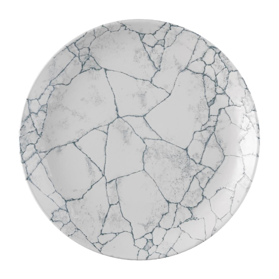 Assiettes rondes Churchill Studio Prints Kintsugi Pearl Evolve Grey 286mm (Lot de 12) — FS937