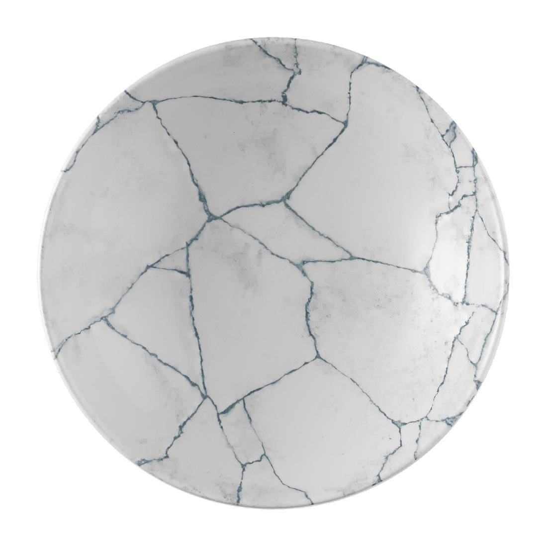 Assiettes coupes rondes Churchill Studio Prints Kintsugi Pearl Evolve Grey 182mm (Lot de 12) — FS941